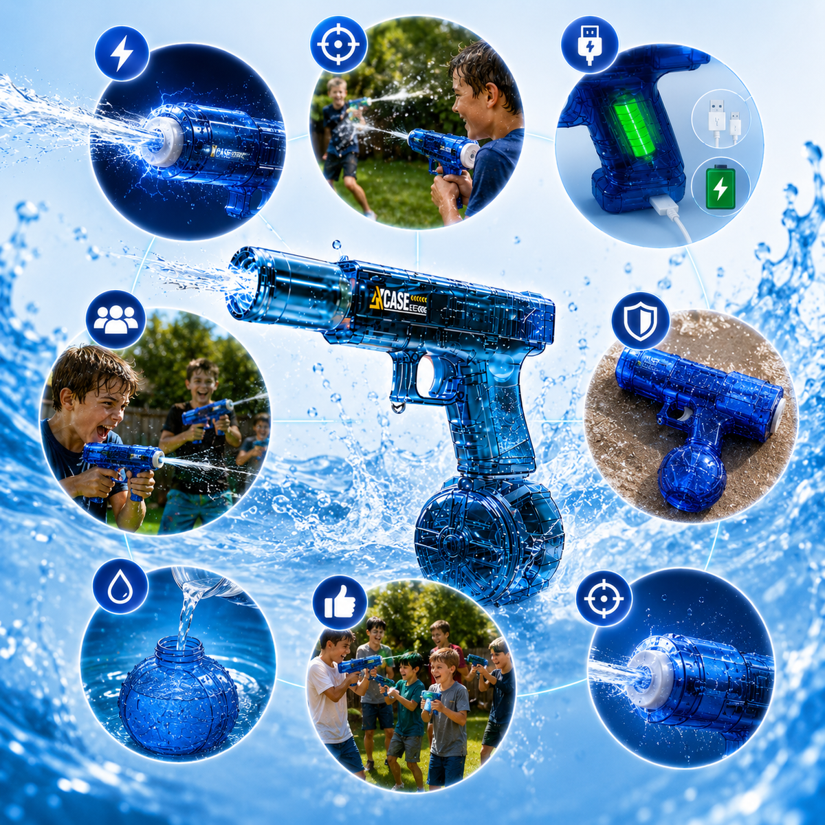 Avantages clés du Lauvya AquaStrike™